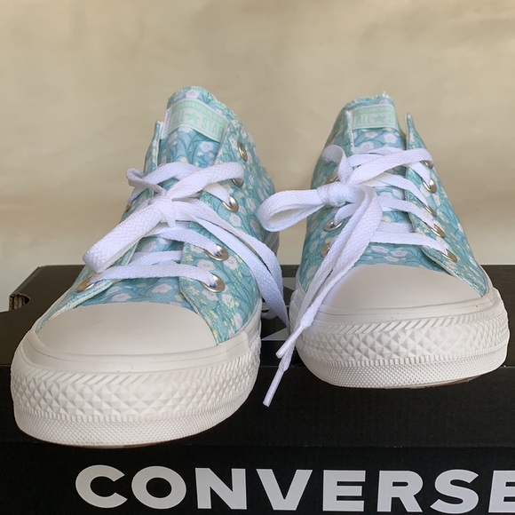 CONVERSE CTAS OX OCEAN MINT/WHITE/EGRET WMNS - Picture 8 of 13